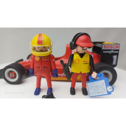 PLAYMOBIL  3603 COCHE DE FORMULA 1 (VERSION 2 - AÑO 1997) [1]