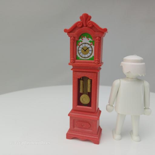 PLAYMOBIL RELOJ DE PIE ROJO