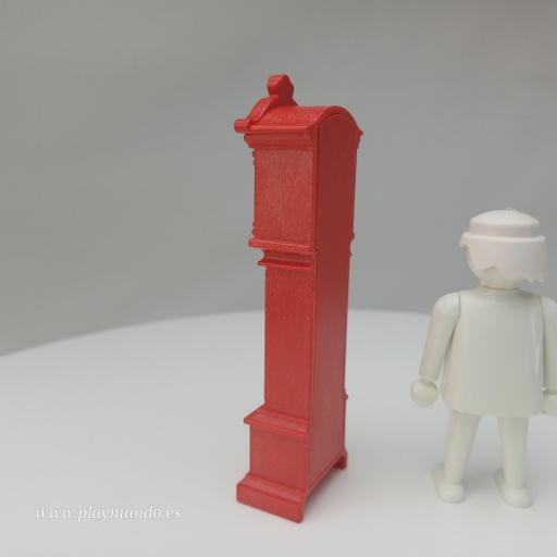 PLAYMOBIL RELOJ DE PIE ROJO [1]