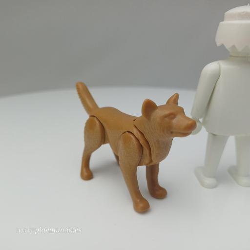 PLAYMOBIL LOBO MARRON PERRO ANIMALES  mod0042 [1]