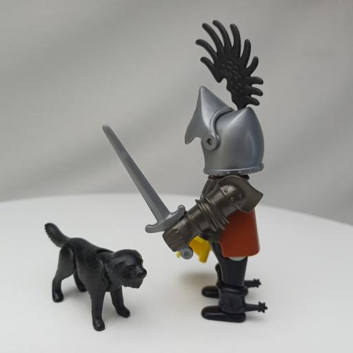 PLAYMOBIL 3890 CABALLERO AGUILA CON PERRO (1997 - 2004) [2]