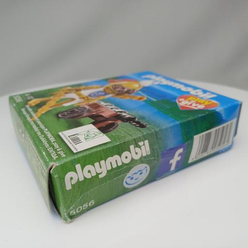 PLAYMOBIL 5056 PLAY & GIVE  CABALLERO DEL CISNE  (AÑO 2012 - EDICION GRIEGA) CAJA CON DAÑOS [2]