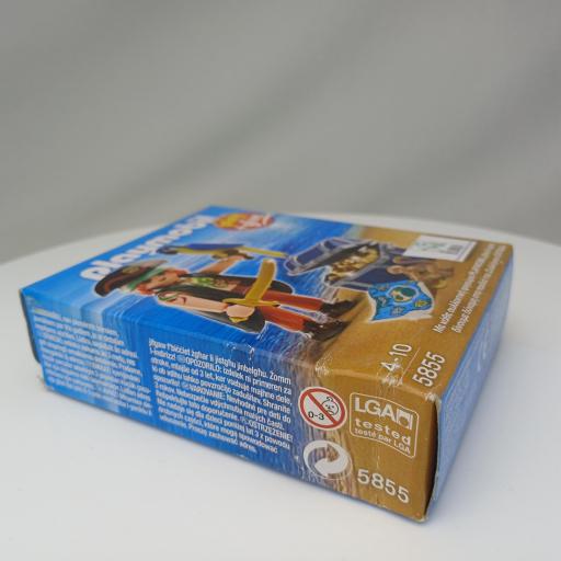 PLAYMOBIL 5855 PLAY & GIVE PIRATA (AÑO 2012 - EDICION GRIEGA) CAJA CON DAÑOS [0]