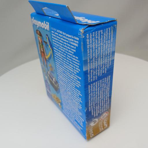PLAYMOBIL 5855 PLAY & GIVE PIRATA (AÑO 2012 - EDICION GRIEGA) CAJA CON DAÑOS [4]