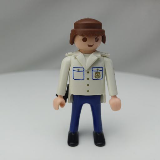 PLAYMOBIL MUÑECO CLICK  POLICIA AGENTE MOD461