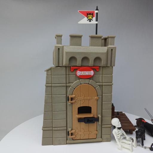 PLAYMOBIL 3351 TORRE PRISION DEL PUERTO   (AÑO 2002 USA) [6]