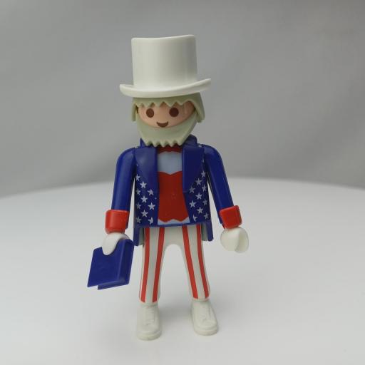 PLAYMOBIL SERIE 1 CHICOS TIO SAM USA 
