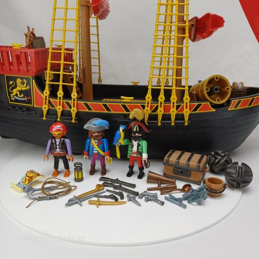 PLAYMOBIL 4424 BARCO PIRATA (AÑO 2005 - 2006) [1]