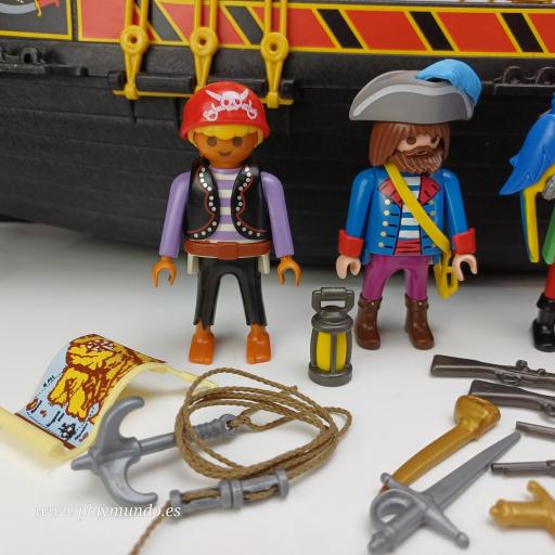 PLAYMOBIL 4424 BARCO PIRATA (AÑO 2005 - 2006) [2]