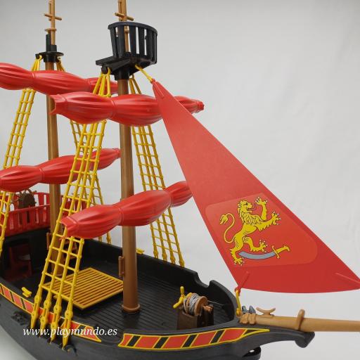 PLAYMOBIL 4424 BARCO PIRATA (AÑO 2005 - 2006) [4]