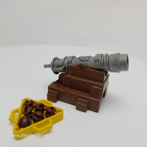PLAYMOBIL CAÑON MEDIEVAL PIRATA ARMAS MOD17