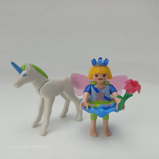 PLAYMOBIL 4692 SPECIAL HADA CON UNICORNIO (AÑO 2009)