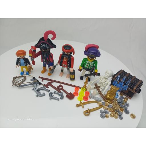 PLAYMOBIL 3939 PIRATAS CON TESORO (2000- 2007) [3]