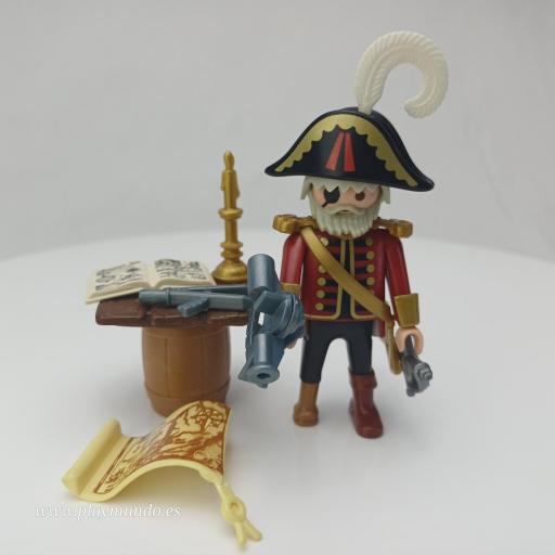 PLAYMOBIL 3936 CAPITAN PIRATA (AÑO 2000 - 2007)
