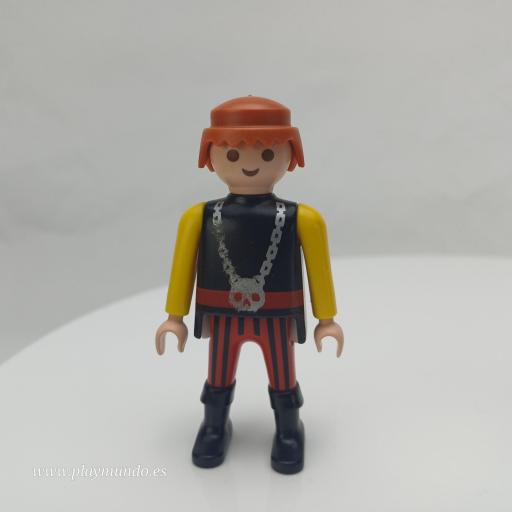 PLAYMOBIL MUÑECO CLICK  MOD1042 (desgaste dibujo)