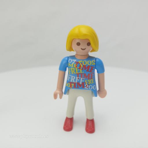 PLAYMOBIL MUJER MUÑECO CLICK mod895
