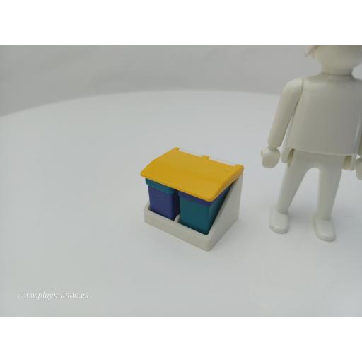 PLAYMOBIL BASURA CON CONTENEDORES