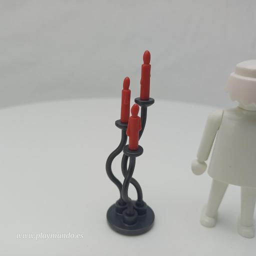PLAYMOBIL CANDELABRO VELAS ROJAS