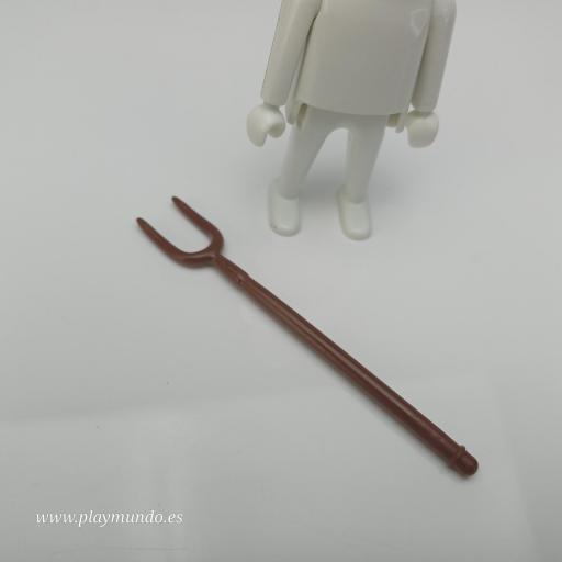 PLAYMOBIL HORQUILLO MARRON