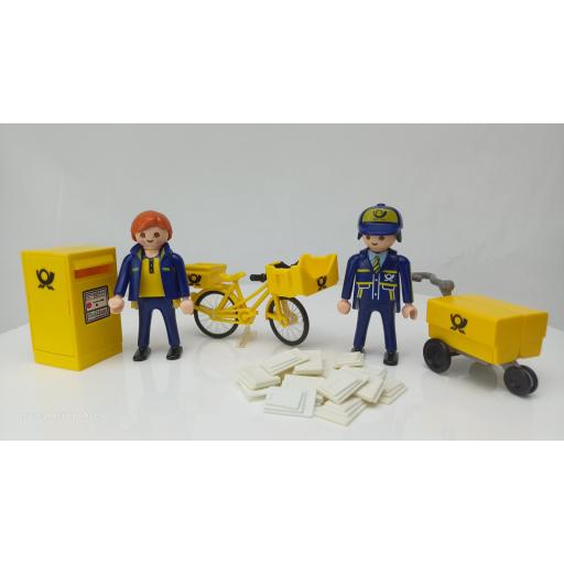 PLAYMOBIL 4403 SERVICIO POSTAL CORREOS CARTEROS (AÑO 2004 -2008) 