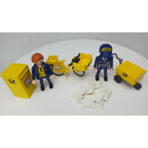 PLAYMOBIL 4403 SERVICIO POSTAL CORREOS CARTEROS (AÑO 2004 -2008)  [1]