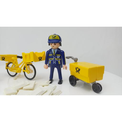 PLAYMOBIL 4403 SERVICIO POSTAL CORREOS CARTEROS (AÑO 2004 -2008)  [2]
