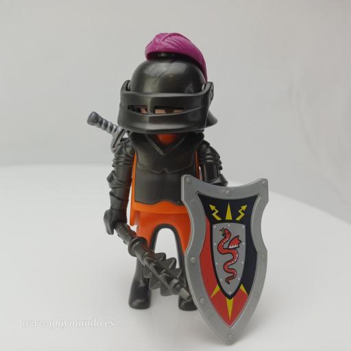 PLAYMOBIL GUERRERO CABALLERO MEDIEVAL MUÑECO CLICK  MOD0990