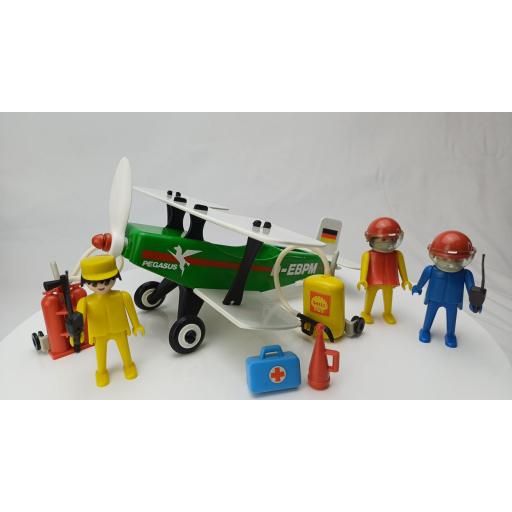 PLAYMOBIL 3246 BIPLANO PEGASUS (AÑO 1977)