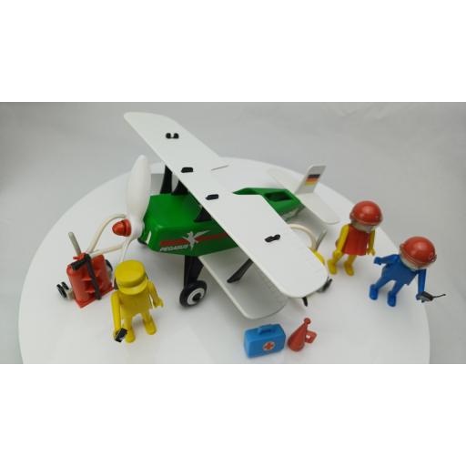 PLAYMOBIL 3246 BIPLANO PEGASUS (AÑO 1977) [1]
