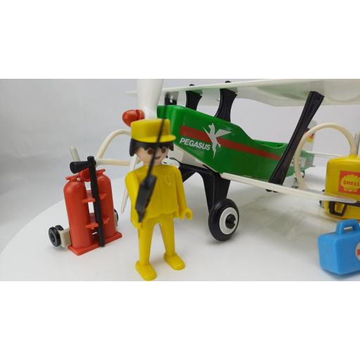 PLAYMOBIL 3246 BIPLANO PEGASUS (AÑO 1977) [2]