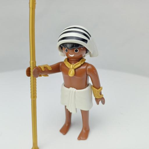 PLAYMOBIL SERIE 10 CHICOS GUERRERO EGIPCIO NUBIO [2]