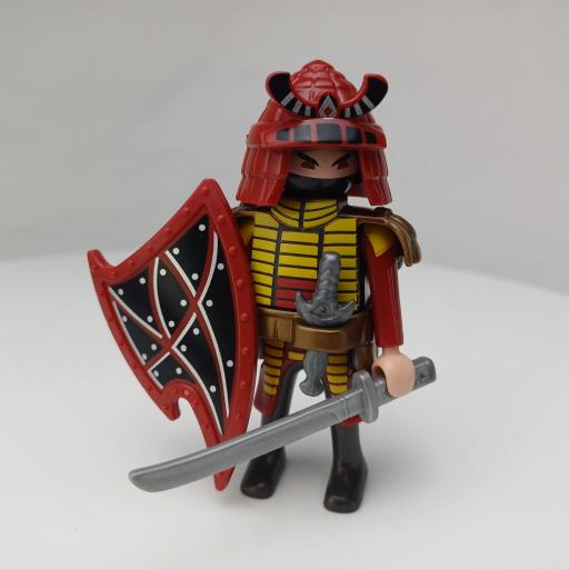 PLAYMOBIL GUERRERO SAMURAI MEDIEVAL MUÑECO CLICK  MOD0984