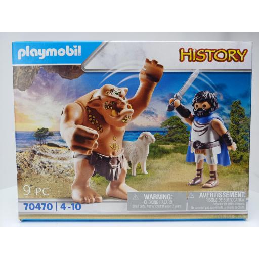 PLAYMOBIL 70470 ULISES Y POLIFEMO