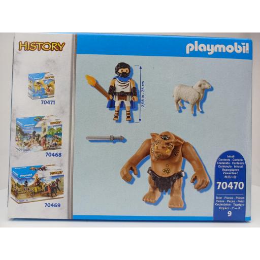 PLAYMOBIL 70470 ULISES Y POLIFEMO [1]