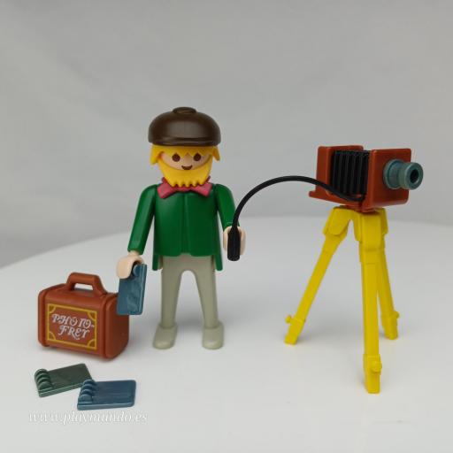 PLAYMOBIL 5401 FOTOGRAFO VICTORIANO (AÑO 1989)