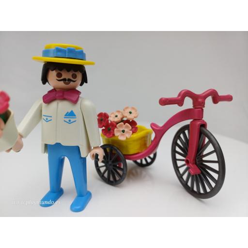 PLAYMOBIL 5400 VENDEDOR DE FLORES VICTORIANO (AÑO 1989) [1]