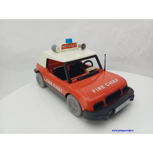 PLAYMOBIL 3216 COCHE DE BOMBEROS - FIRE CHIEF (AÑO 1977 - 1980) [6]