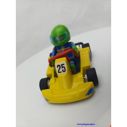 ​PLAYMOBIL 3013 KART CARRERAS CON PILOTO (AÑO 1998 - 2000) [3]