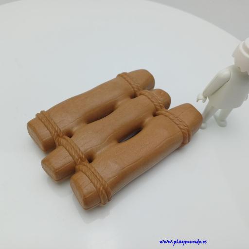 PLAYMOBIL BALSA DE TRONCOS BARCA [2]