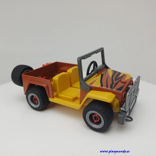 PLAYMOBIL COCHE VEHICULO TODOTERRENO JEEP MOD055