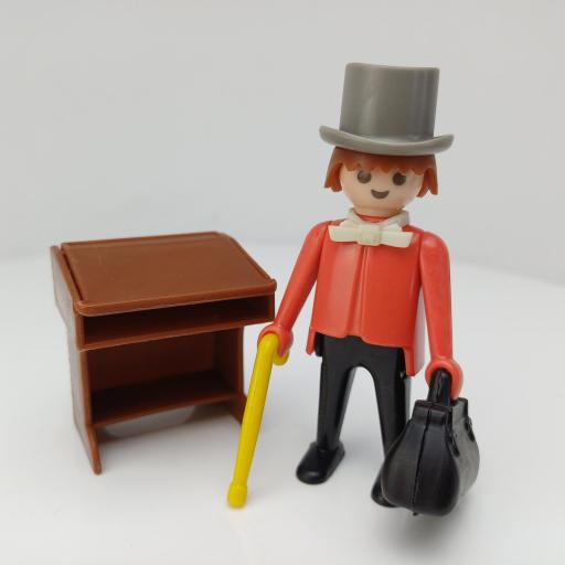 PLAYMOBIL 3346 OESTE WESTERN BANQUERO (1976)