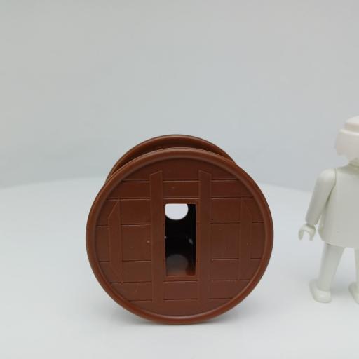 PLAYMOBIL BOBINA GRANDE PARA CABLE PRIMERA EPOCA  [2]