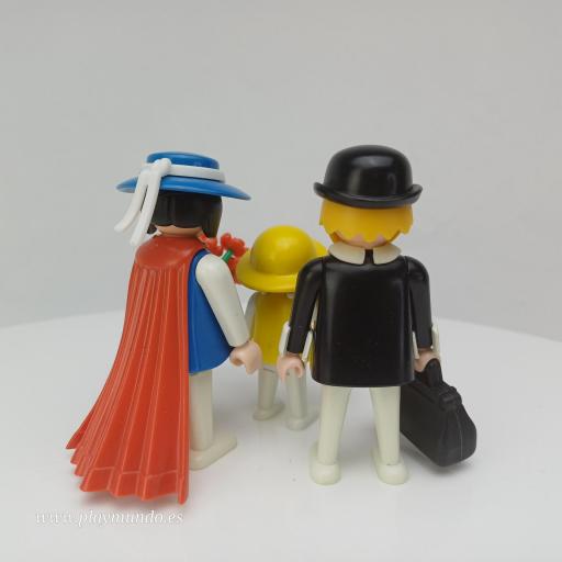 PLAYMOBIL 3365 FAMILIA OESTE WESTERN VICTORIANA (AÑO 1985 - 1988) [2]