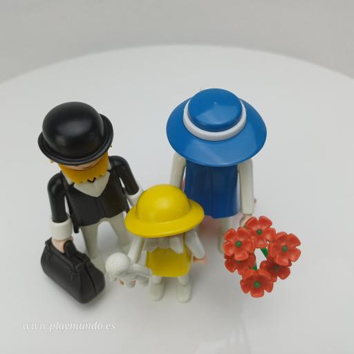 PLAYMOBIL 3365 FAMILIA OESTE WESTERN VICTORIANA (AÑO 1985 - 1988) [3]