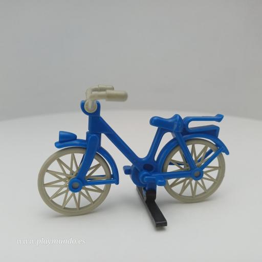 PLAYMOBIL BICICLETA AZUL PRIMERA EPOCA [1]