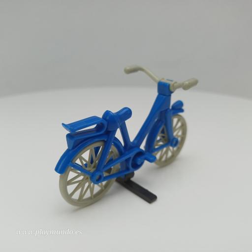 PLAYMOBIL BICICLETA AZUL PRIMERA EPOCA [2]