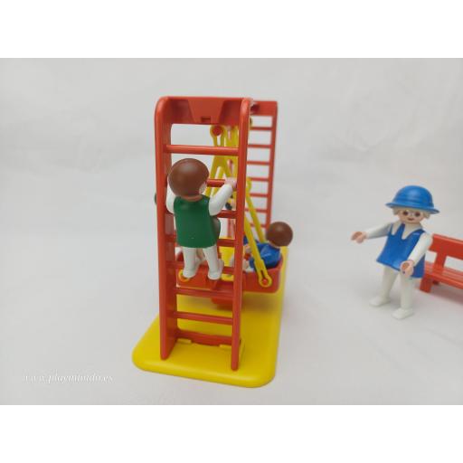 PLAYMOBIL 3552 NIÑOS CON COLUMPIO (AÑO 1988 - 1993) [2]