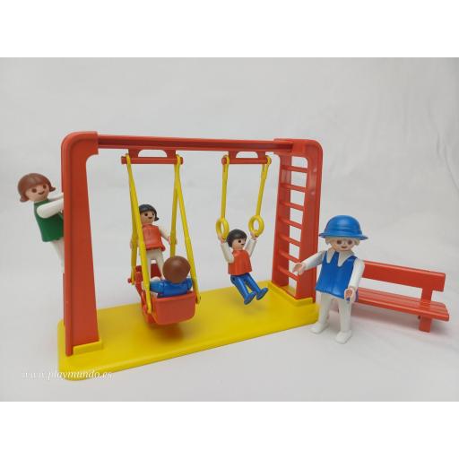 PLAYMOBIL 3552 NIÑOS CON COLUMPIO (AÑO 1988 - 1993) [4]