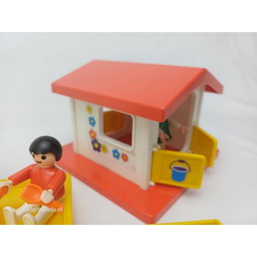 PLAYMOBIL 3497 NIÑOS CASITA Y ARENERO  (AÑO 1985 - 1995) [2]