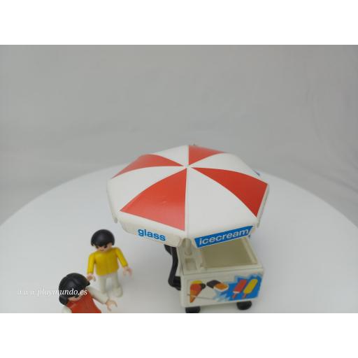 PLAYMOBIL 3563 CARRITO HELADOS (AÑO 1983 - 1992) [2]